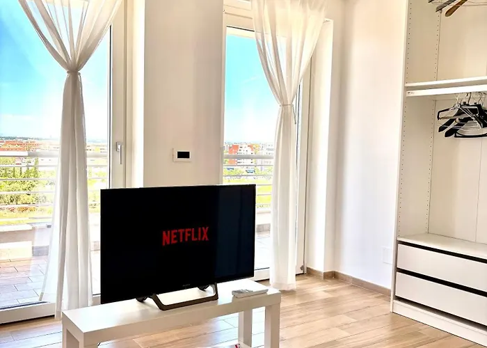 Apartament Superattico Terrazza Grande Bbq Wifi Veloce
