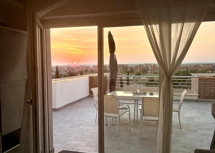 Appartamento Attico Due Piani Di Lusso Terrazza Grande Bbq&wifi *